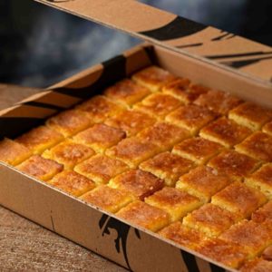 Bolinho de laranja mordidinha